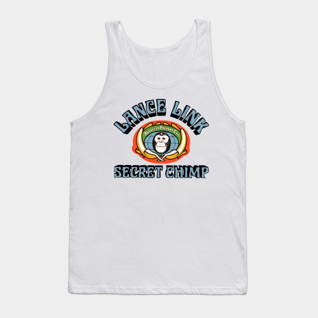 Lance Link Secret Chimp Tank Top by offsetvinylfilm